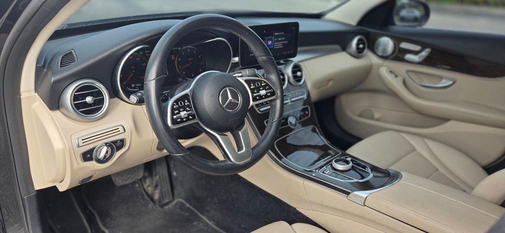 used 2021 Mercedes-Benz C-Class car, priced at $17,999