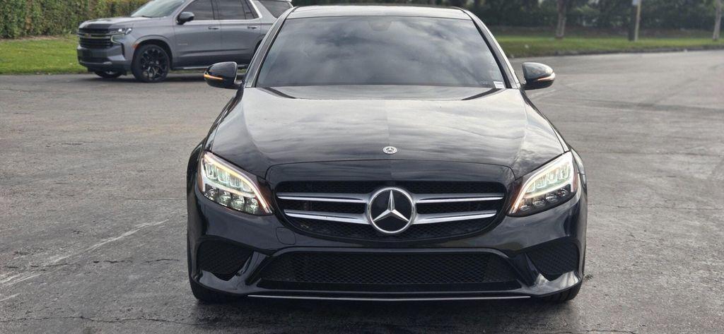 used 2021 Mercedes-Benz C-Class car, priced at $17,999