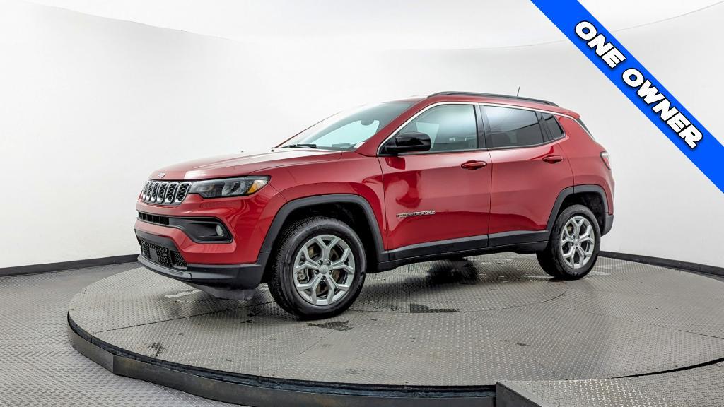 used 2024 Jeep Compass car, priced at $17,299