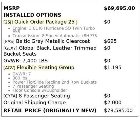 used 2024 Jeep Wagoneer L car, priced at $33,799