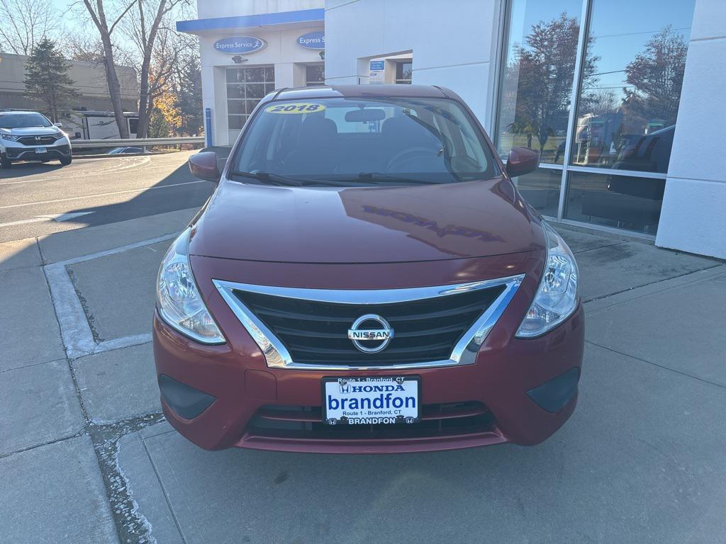 used 2018 Nissan Versa car, priced at $10,000