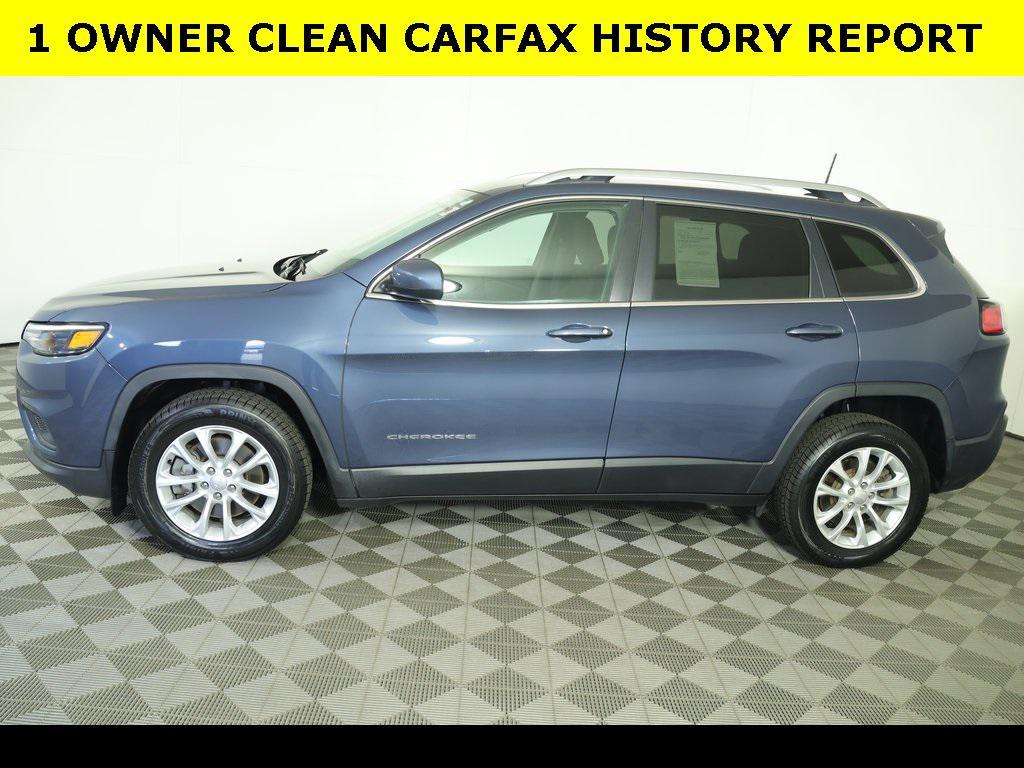 used 2019 Jeep Cherokee car, priced at $15,100