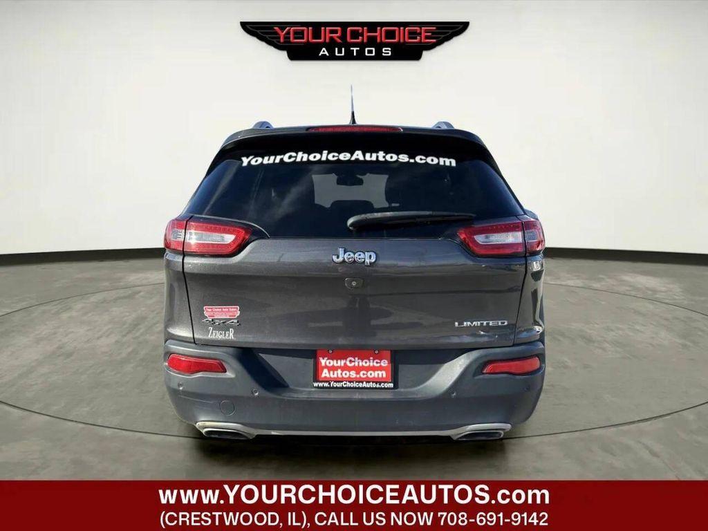 used 2015 Jeep Cherokee car, priced at $7,999