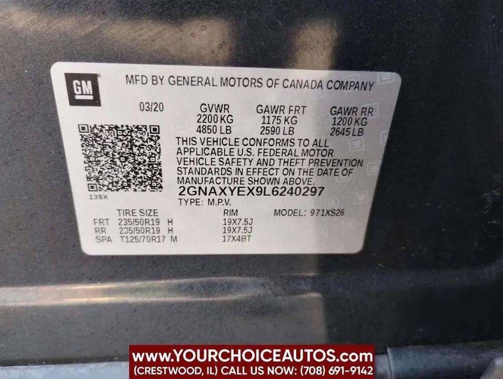 used 2020 Chevrolet Equinox car, priced at $14,499