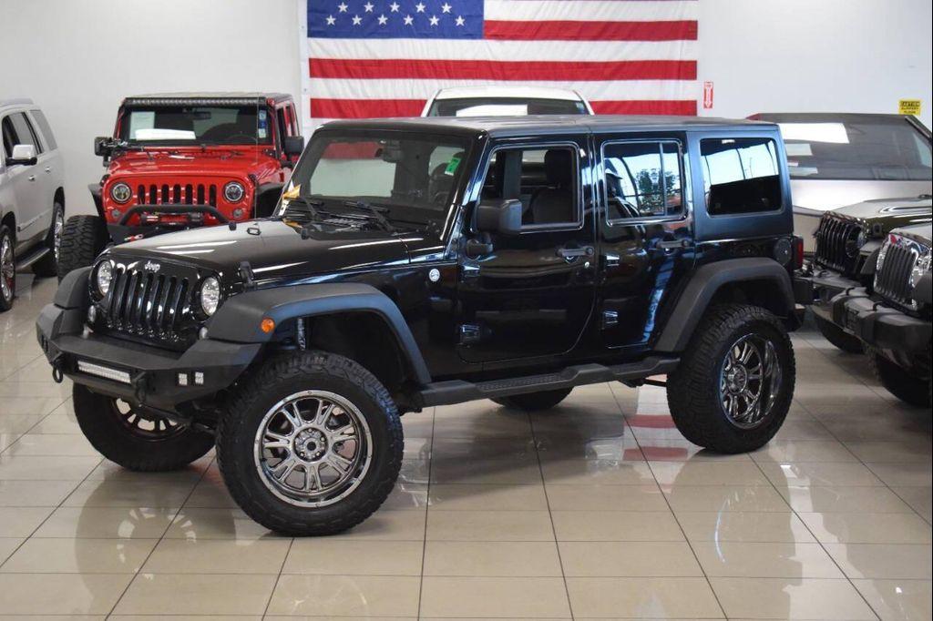 used 2015 Jeep Wrangler Unlimited car, priced at $20,777