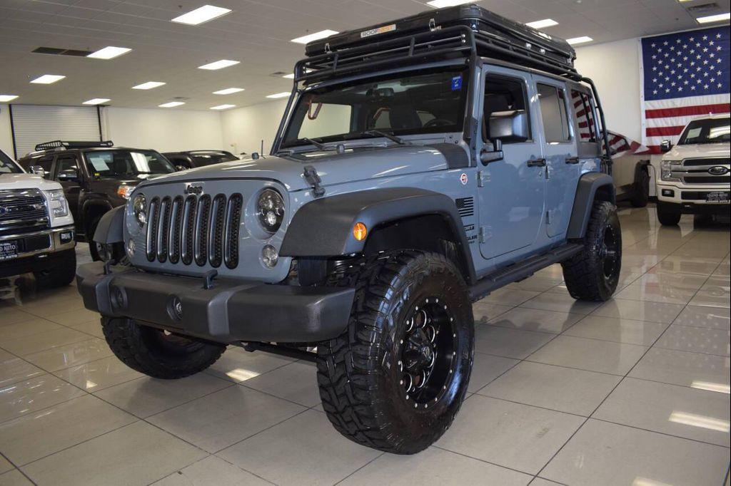 used 2015 Jeep Wrangler Unlimited car, priced at $26,777