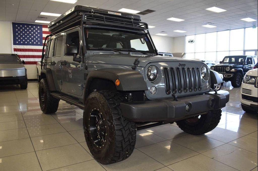 used 2015 Jeep Wrangler Unlimited car, priced at $26,777