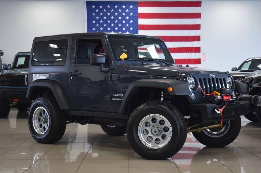 used 2017 Jeep Wrangler car, priced at $21,777