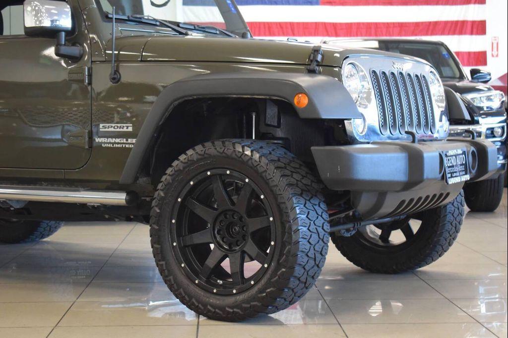 used 2015 Jeep Wrangler Unlimited car, priced at $24,777