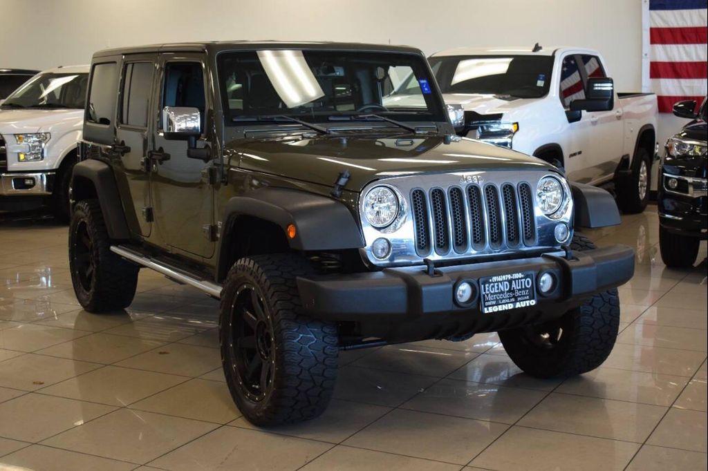used 2015 Jeep Wrangler Unlimited car, priced at $24,777