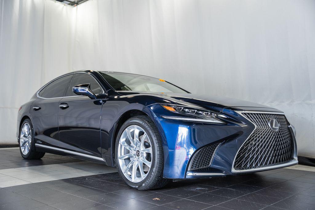 used 2019 Lexus LS 500h car, priced at $49,000