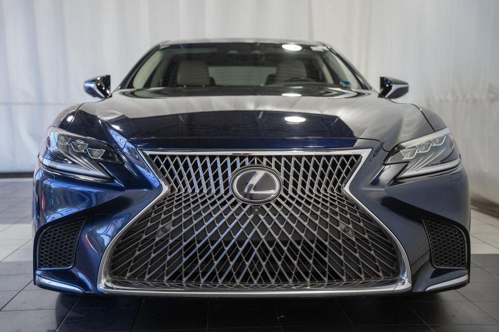 used 2019 Lexus LS 500h car, priced at $45,500