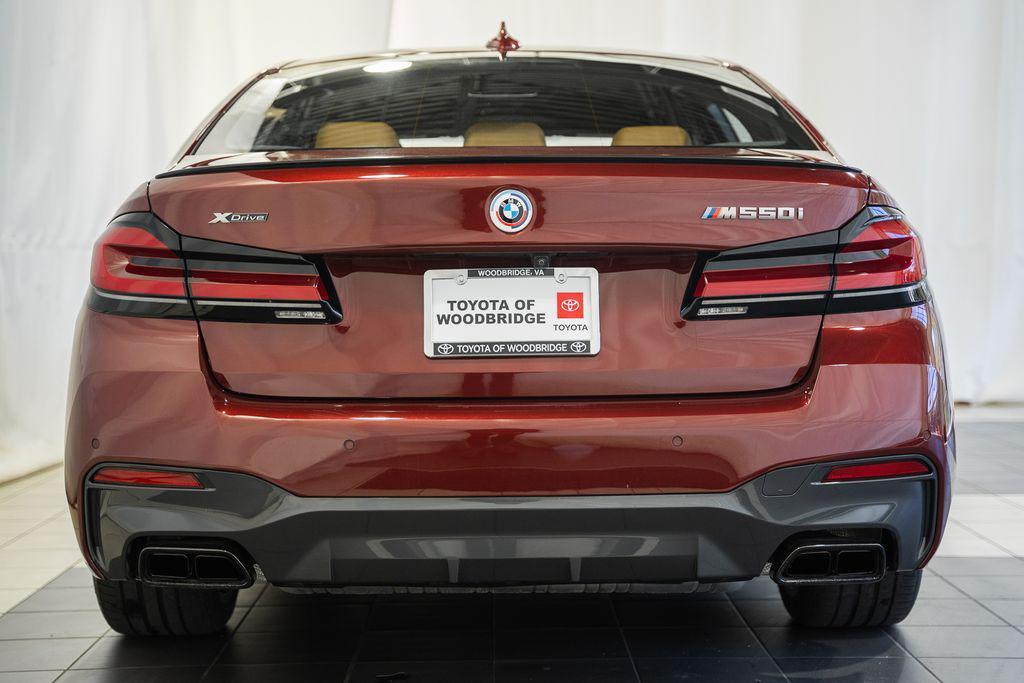 used 2023 BMW M550 car, priced at $61,000