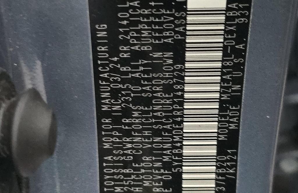 used 2024 Toyota Corolla car, priced at $20,000