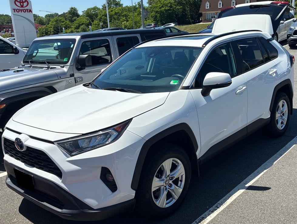 used 2021 Toyota RAV4 car, priced at $27,499