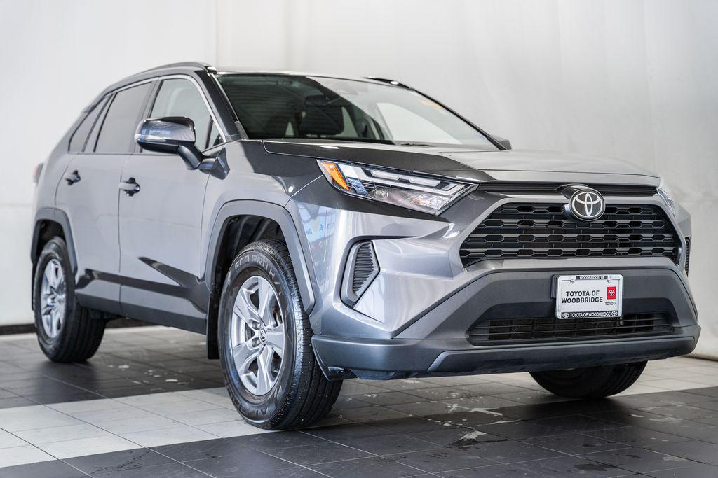 used 2022 Toyota RAV4 car, priced at $27,500