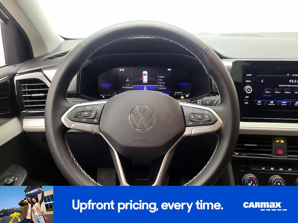 used 2025 Volkswagen Taos car, priced at $24,998