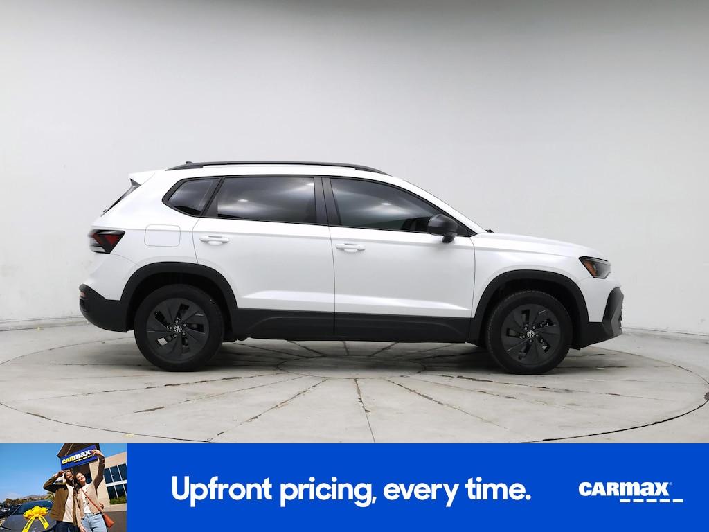 used 2025 Volkswagen Taos car, priced at $24,998