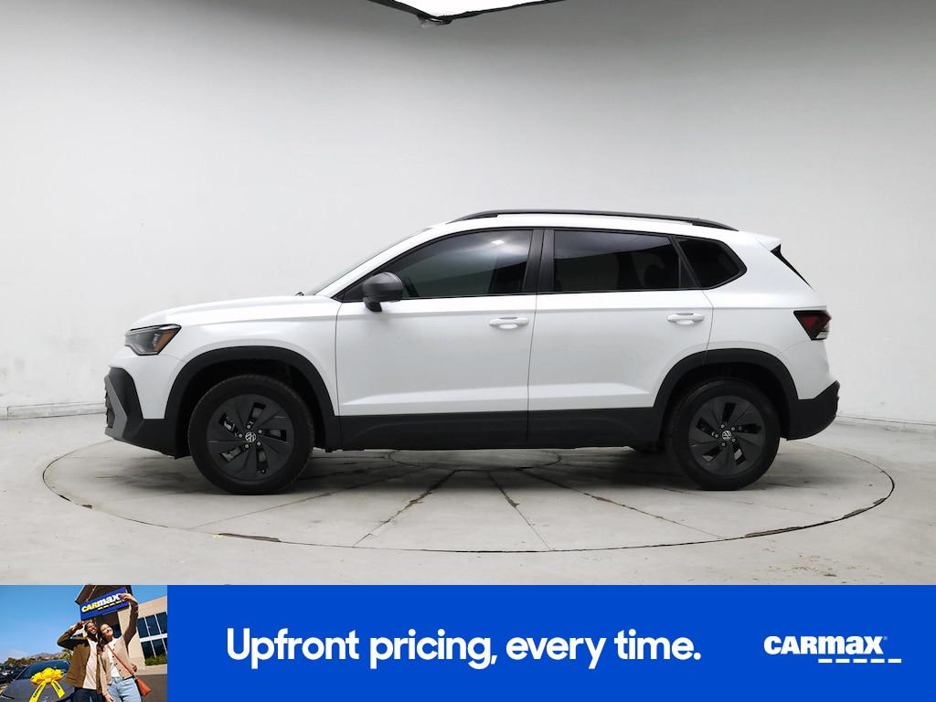 used 2025 Volkswagen Taos car, priced at $24,998