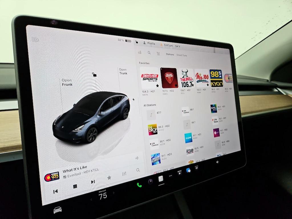 used 2025 Tesla Model Y car, priced at $39,998