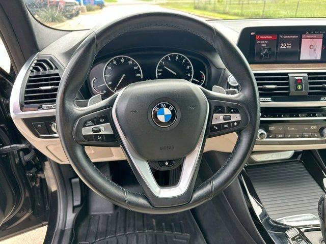 used 2021 BMW X3 car, priced at $27,995