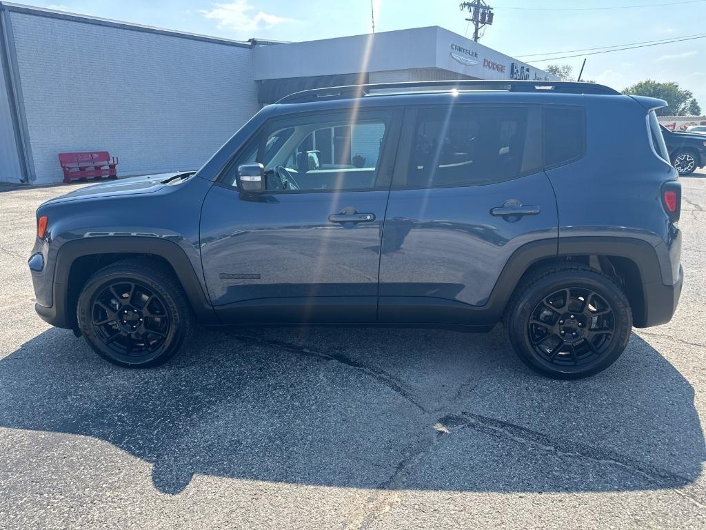 2020 Blue Jeep Renegade