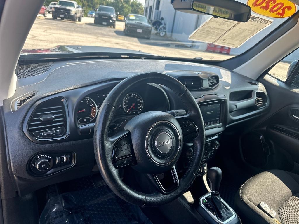 2020 Blue Jeep Renegade