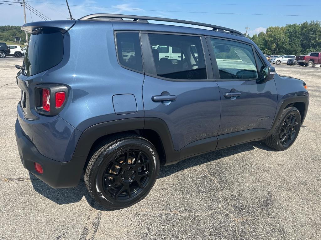 2020 Blue Jeep Renegade