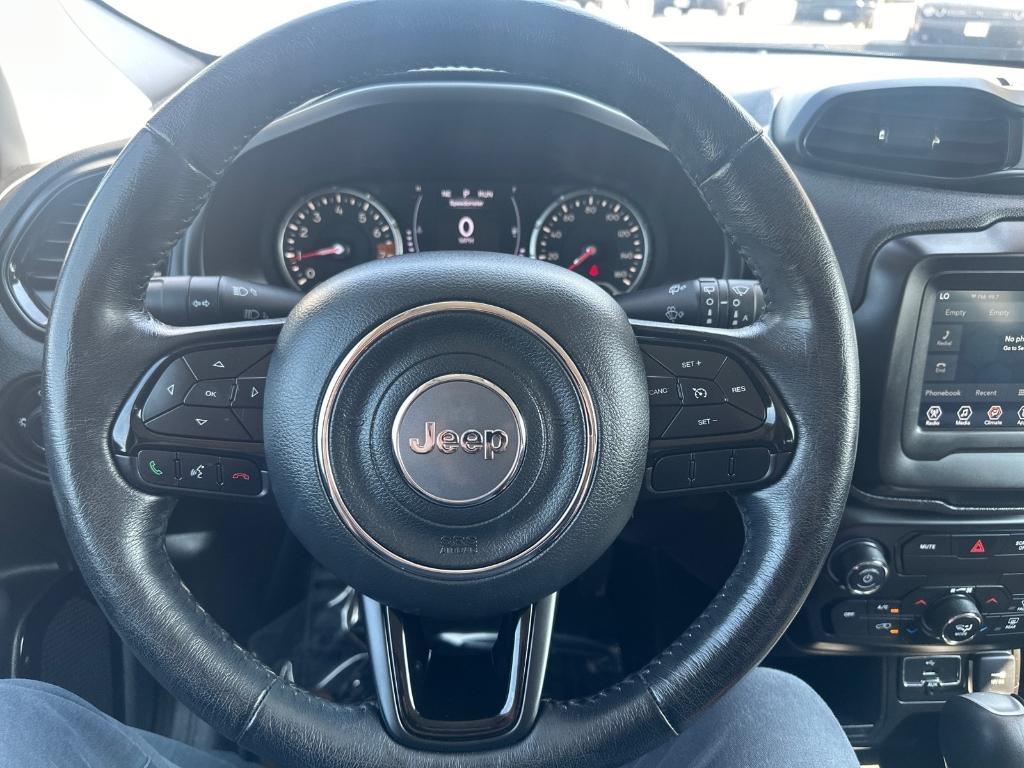 2020 Blue Jeep Renegade