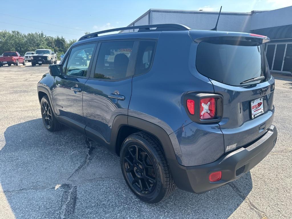 2020 Blue Jeep Renegade