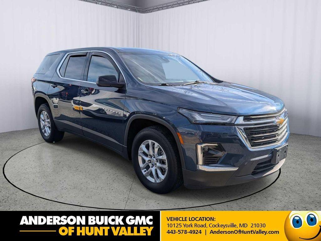 used 2022 Chevrolet Traverse car, priced at $21,195