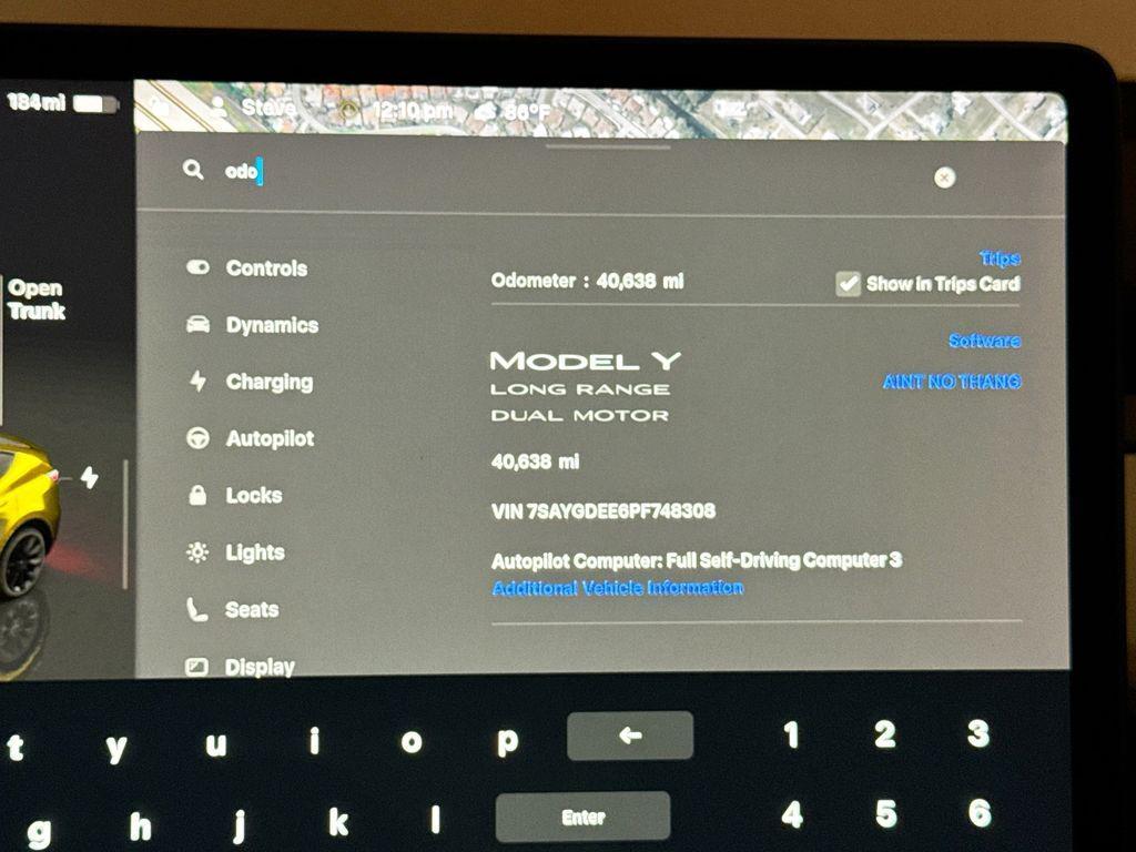used 2023 Tesla Model Y car, priced at $34,275