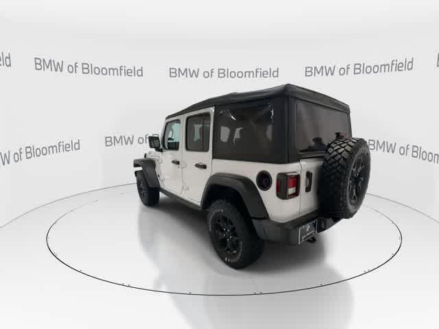 used 2022 Jeep Wrangler car, priced at $29,300