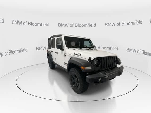 used 2022 Jeep Wrangler car, priced at $29,300