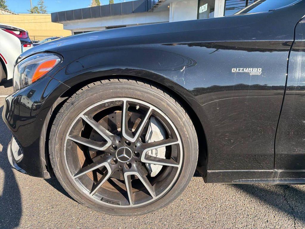 used 2017 Mercedes-Benz AMG C 43 car, priced at $17,991