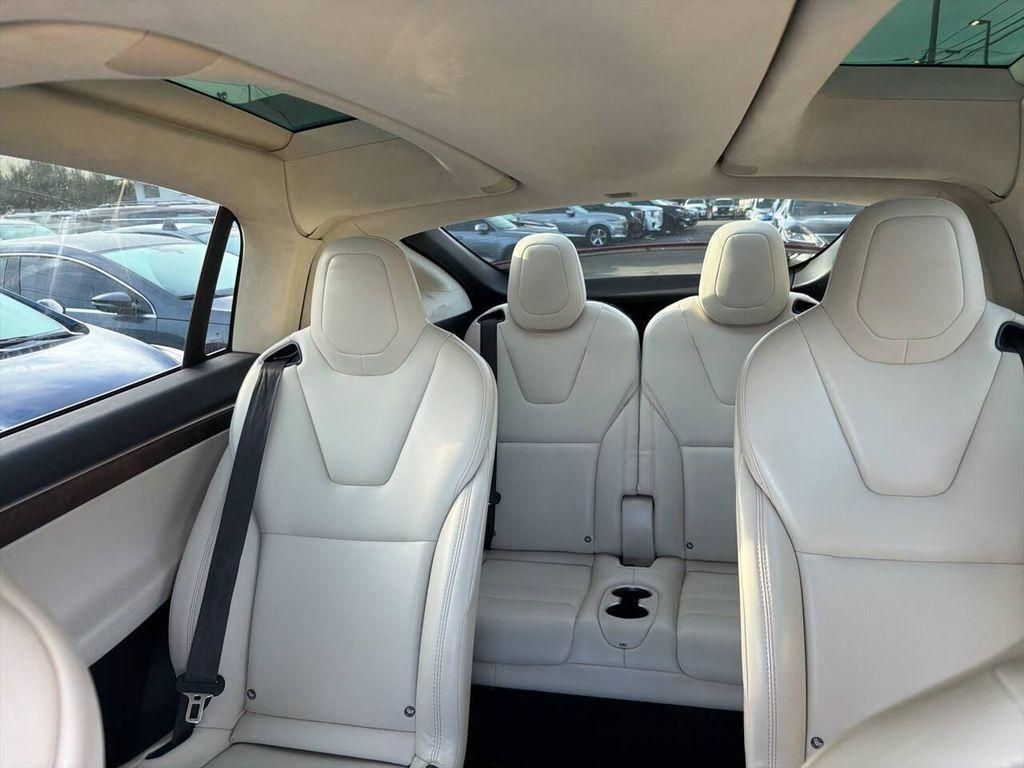 used 2017 Tesla Model X car, priced at $32,991