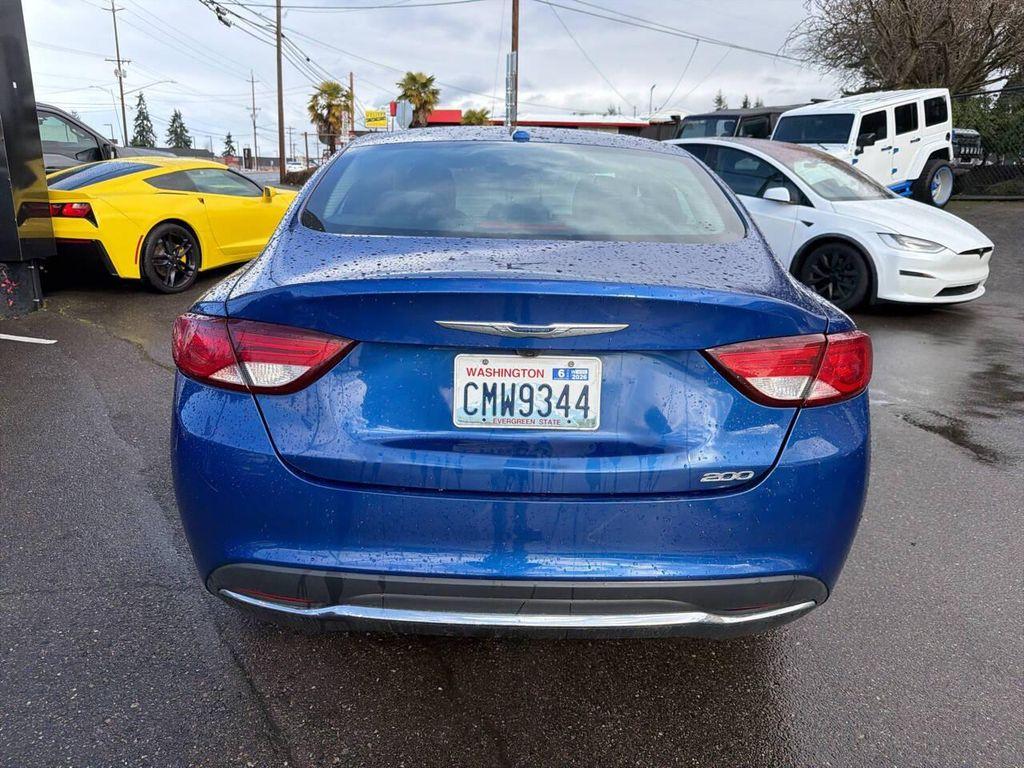 used 2015 Chrysler 200 car, priced at $5,991