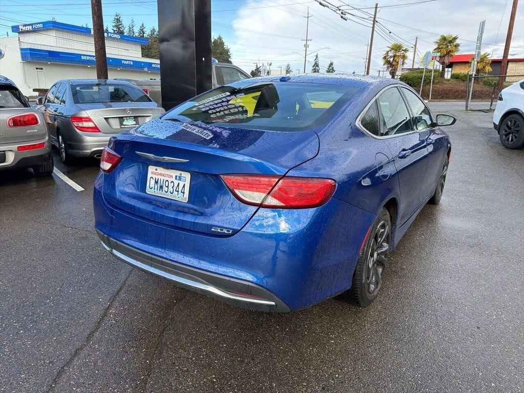 used 2015 Chrysler 200 car, priced at $5,991