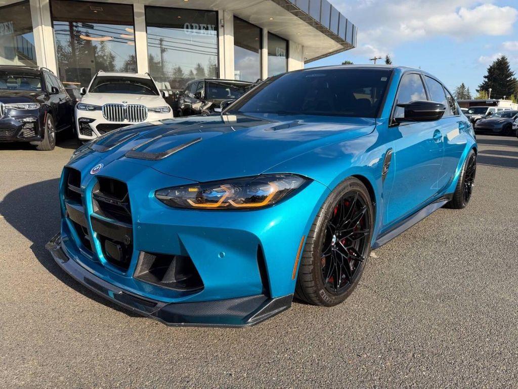 used 2023 BMW M3 car, priced at $91,491