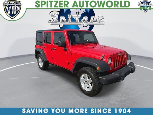 used 2015 Jeep Wrangler Unlimited car, priced at $16,118