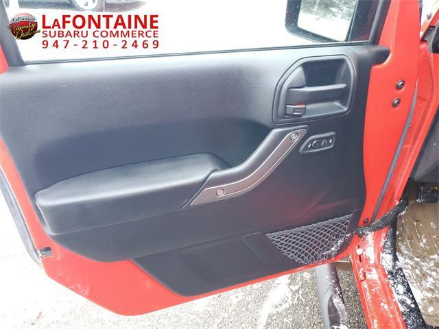 used 2016 Jeep Wrangler Unlimited car, priced at $13,140