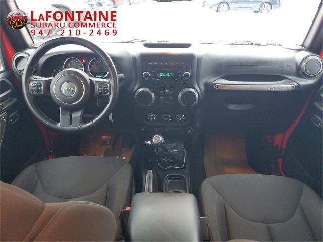 used 2016 Jeep Wrangler Unlimited car, priced at $13,140