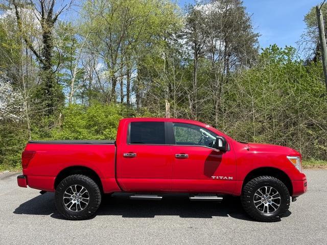 used 2021 Nissan Titan car, priced at $31,999