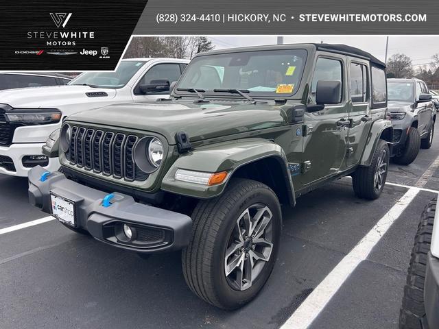 used 2024 Jeep Wrangler 4xe car, priced at $30,999
