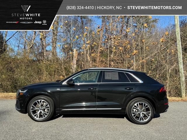 used 2023 Audi Q8 car, priced at $49,999