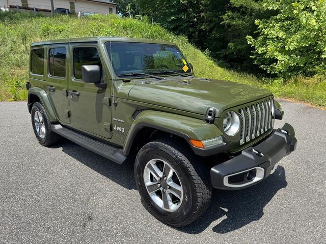 used 2021 Jeep Wrangler Unlimited car, priced at $32,999