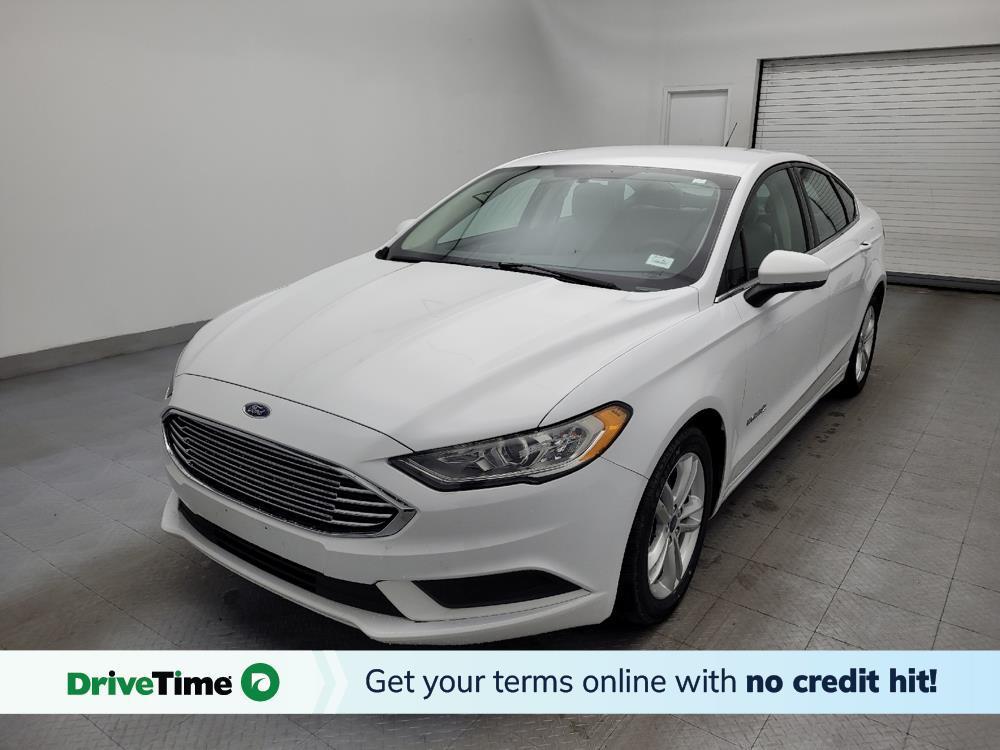 used 2018 Ford Fusion Hybrid car, priced at $17,095