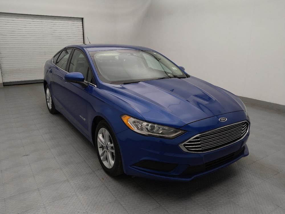 used 2018 Ford Fusion Hybrid car, priced at $20,195
