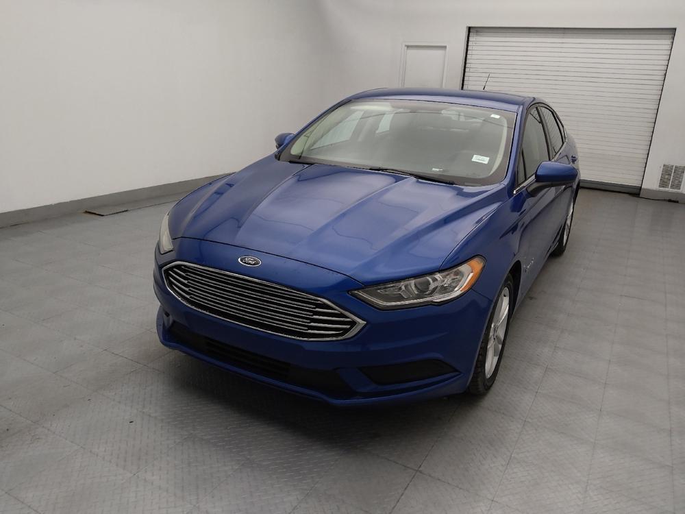 used 2018 Ford Fusion Hybrid car, priced at $20,195