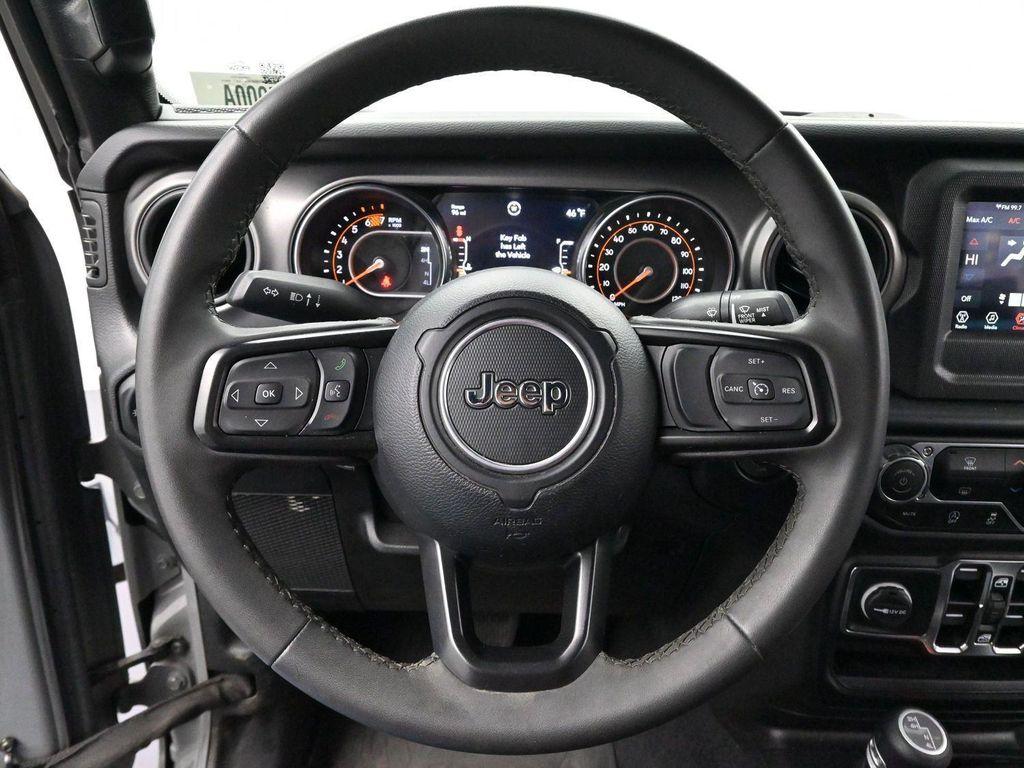 used 2023 Jeep Wrangler car, priced at $28,000